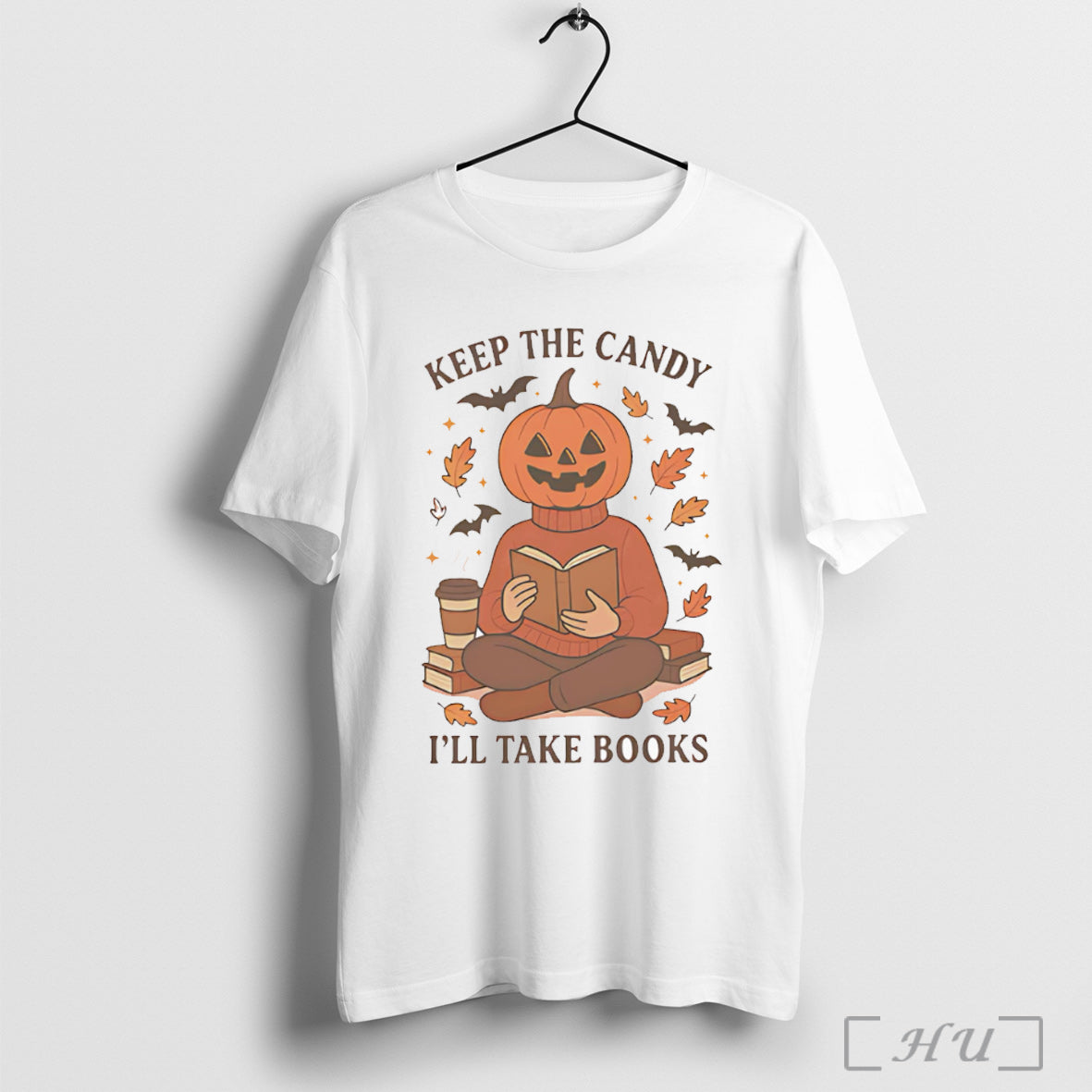Officials Pumpkin Keep The Candy Ill Take Books White T Shirt Unisex T-shirt, Sweatshirt, Hoodie, Long Sleeve Tee - T-Shirt, Sweatshirt, Hoodie