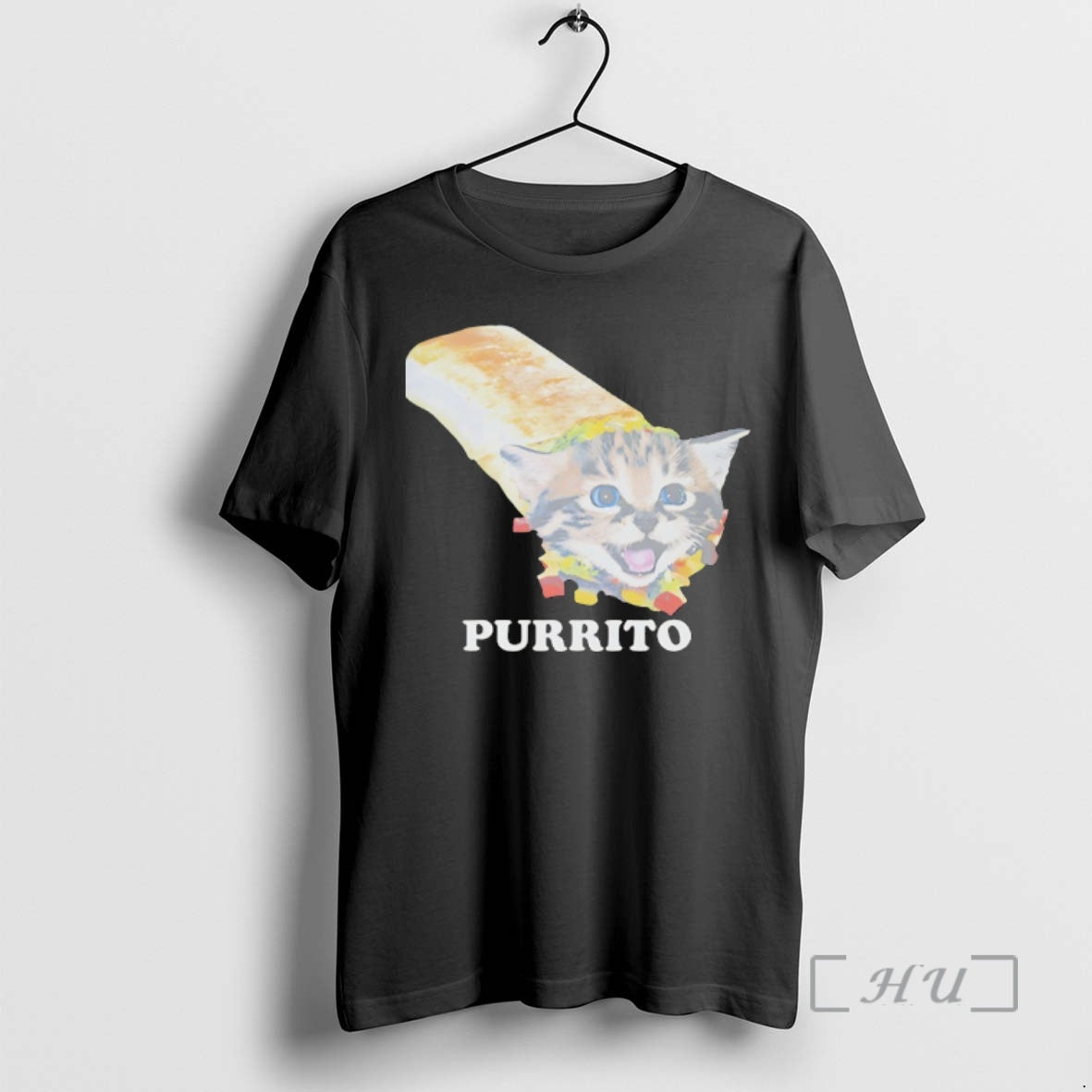 Officials Purrito Cat X Burrito Funny - T-Shirt, Sweatshirt, Hoodie
