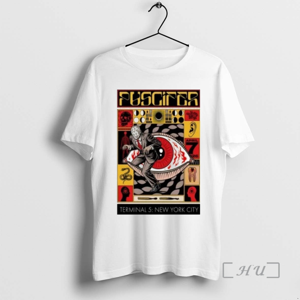 Officials Puscifer Apr 7 2026 Terminal 5 In New York City Premium T Shirts Sweater Unisex T-shirt, Sweatshirt, Hoodie, Long Sleeve Tee - T-Shirt, Sweatshirt, Hoodie