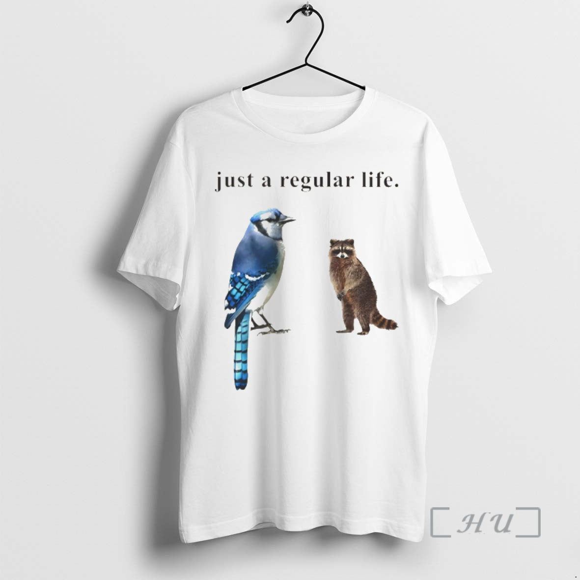 Officials Raccoon And Bird Just A Regular Life Regular Show Unisex T-shirt, Sweatshirt, Hoodie, Long Sleeve Tee - T-Shirt, Sweatshirt, Hoodie