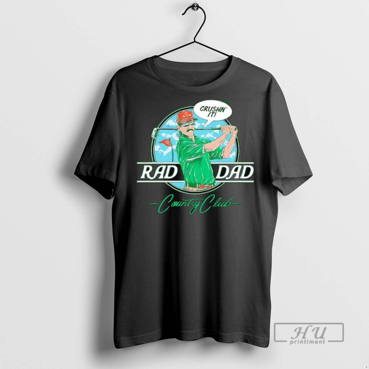 Officials Rad Dad Country Club Crushn It T Shirts Unisex T-shirt, Sweatshirt, Hoodie, Long Sleeve Tee - T-Shirt, Sweatshirt, Hoodie