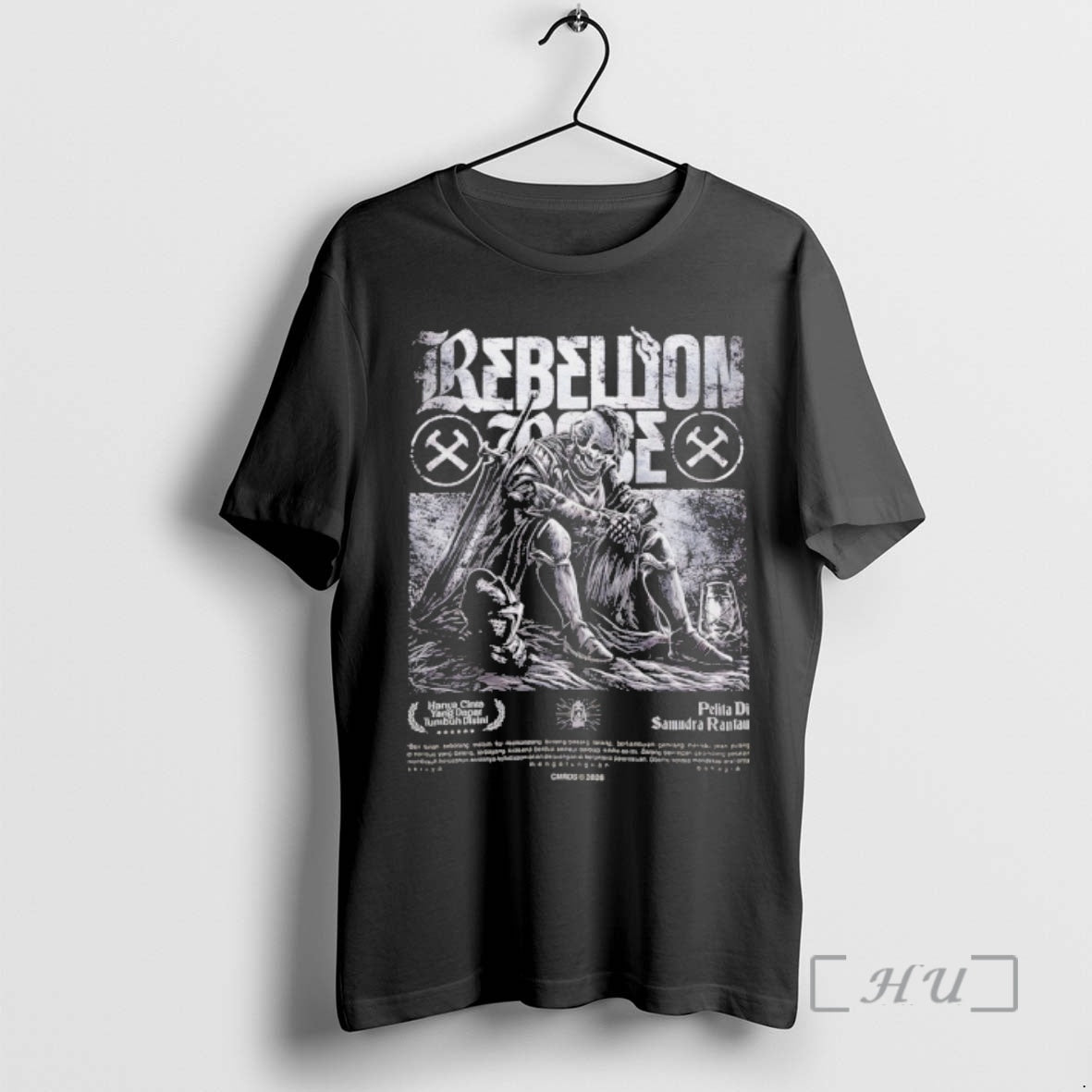 Officials Rebellion Rose Hanya Cinta Yang Dapat Tumbuh Disini Vintage Unisex T-shirt, Sweatshirt, Hoodie, Long Sleeve Tee - T-Shirt, Sweatshirt, Hoodie