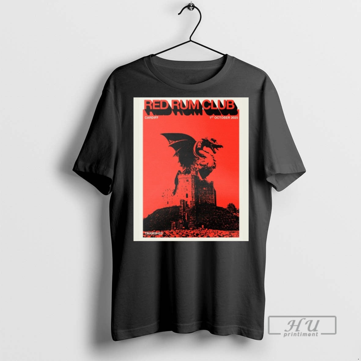 Officials Red Rum Club October 1 2025 Tramshed Cardiff Uk T Shirts Unisex T-shirt, Sweatshirt, Hoodie, Long Sleeve Tee - T-Shirt, Sweatshirt, Hoodie