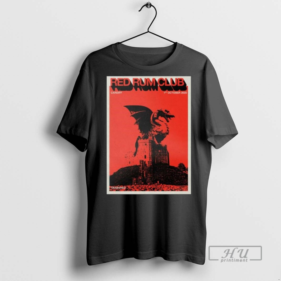 Officials Red Rum Club October 1 2025 Tramshed Cardiff Uk Long Sleve T Shirt Unisex T-shirt, Sweatshirt, Hoodie, Long Sleeve Tee - T-Shirt, Sweatshirt, Hoodie