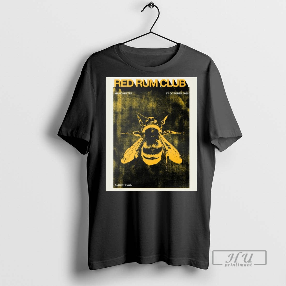Officials Red Rum Club October 2 2025 Albert Hall In Manchester Uk T Shirts Unisex T-shirt, Sweatshirt, Hoodie, Long Sleeve Tee - T-Shirt, Sweatshirt, Hoodie