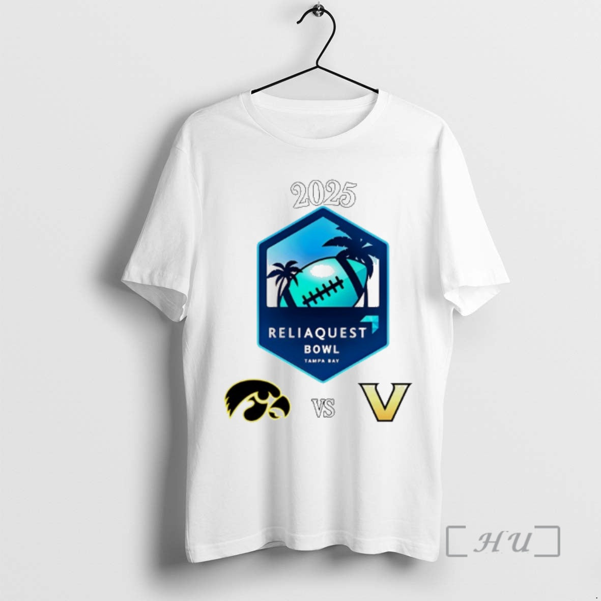 Officials Reliaquest Bowl 2025 Iowa Vs Vanderbilt - T-Shirt, Sweatshirt, Hoodie
