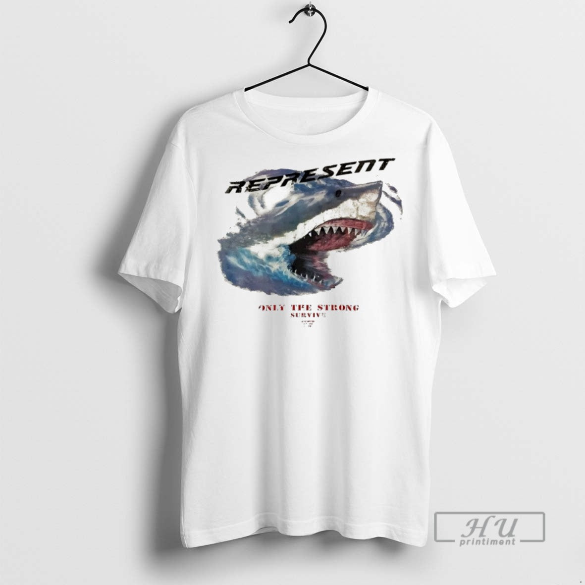 Officials Represent Only The Strong Survive Shark T Shirts Unisex T-shirt, Sweatshirt, Hoodie, Long Sleeve Tee - T-Shirt, Sweatshirt, Hoodie