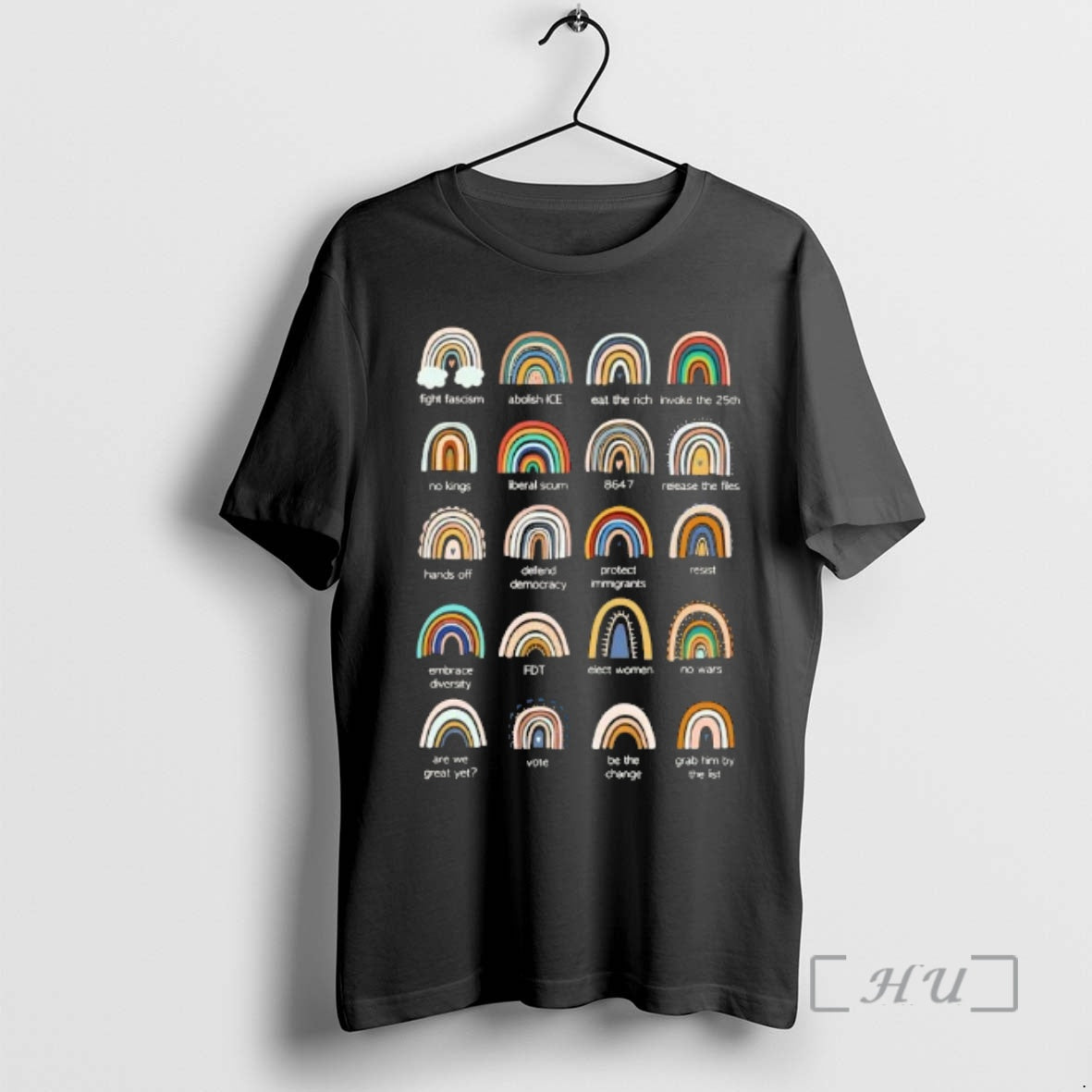 Officials Resist Rainbow Fight Fascism Abolish Ice Unisex T-shirt, Sweatshirt, Hoodie, Long Sleeve Tee - T-Shirt, Sweatshirt, Hoodie