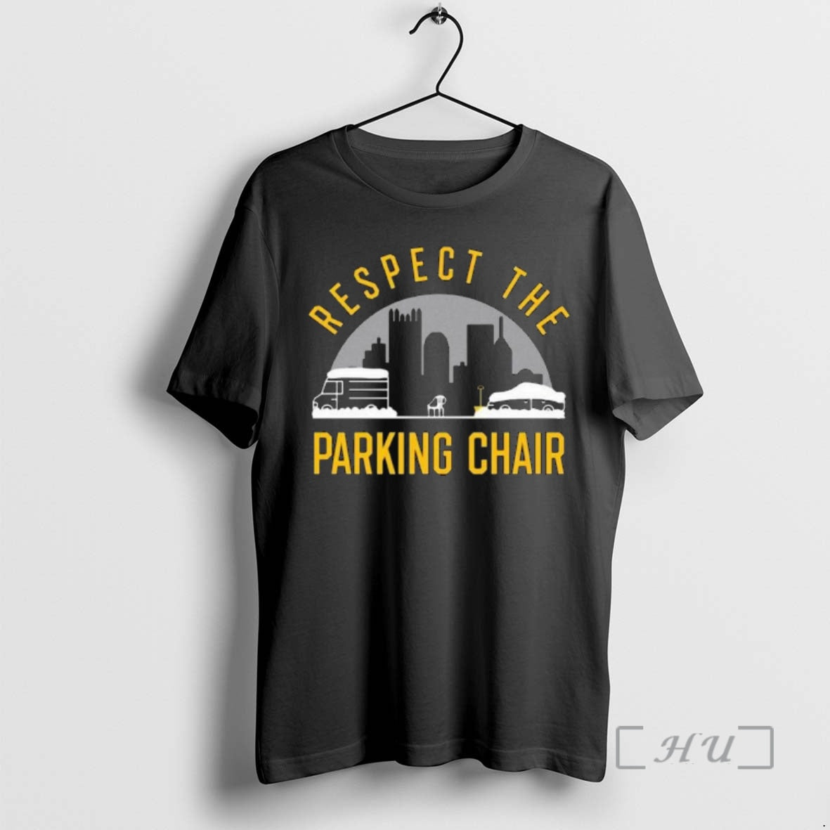 Officials Respect The Parking Chair In Pittsburgh Usa - T-Shirt, Sweatshirt, Hoodie
