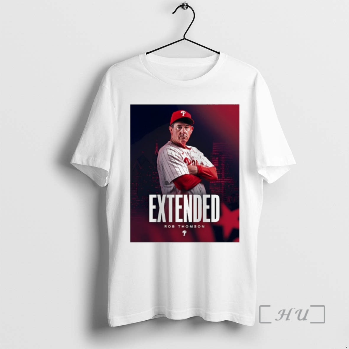 Officials Rob Thomson Philadelphia Phillies Extended - T-Shirt, Sweatshirt, Hoodie