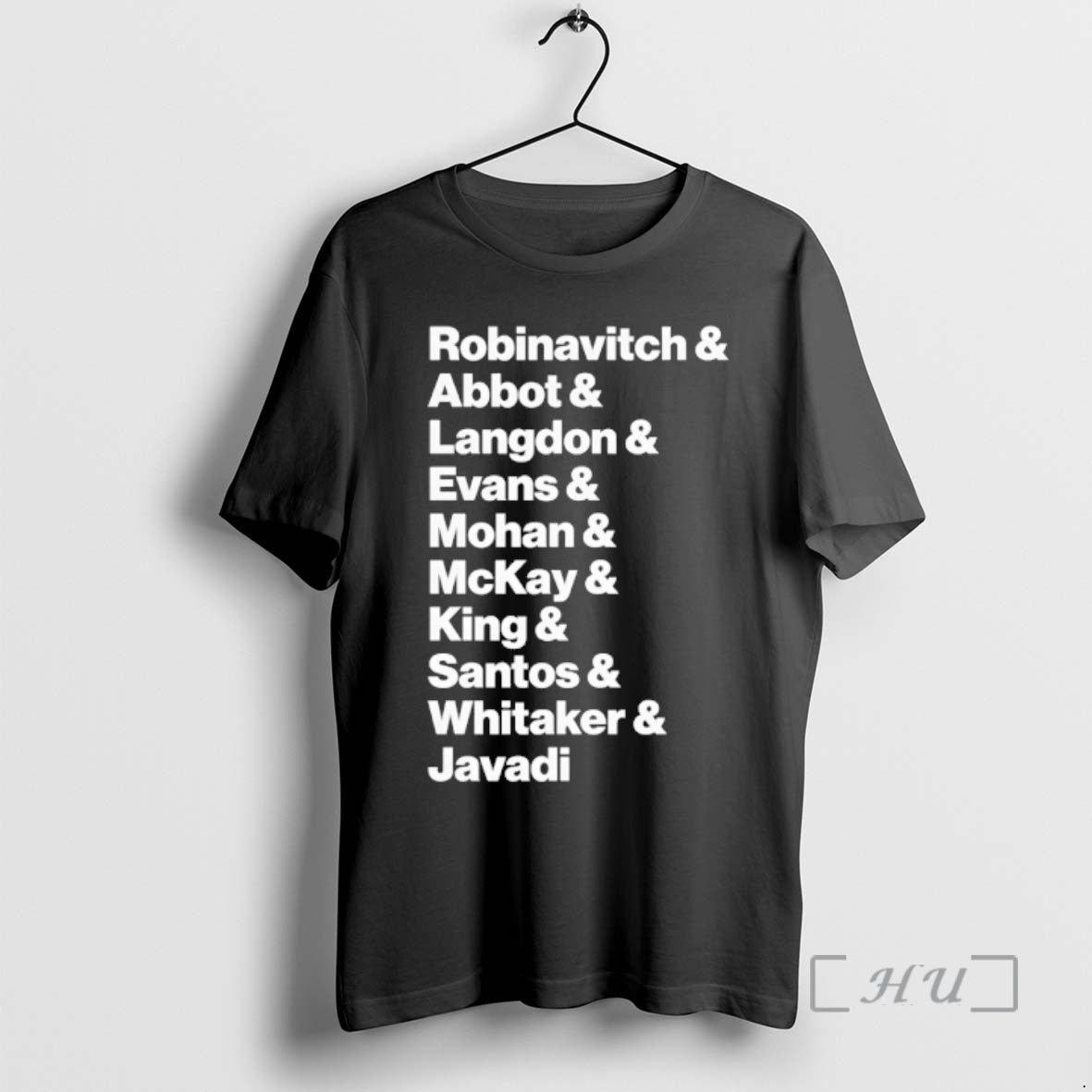 Officials Robinavitch Abbot Langdon Evans Mohan Mckay King Santos Whitaker And Javadi Premium T Shirts - T-Shirt, Sweatshirt, Hoodie