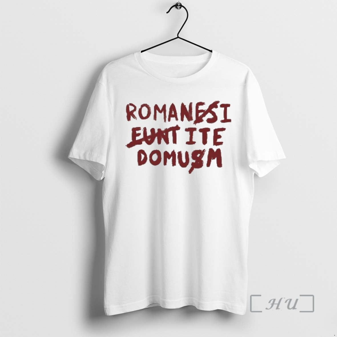 Officials Romanes Eunt Ite Domum Red Paint - T-Shirt, Sweatshirt, Hoodie