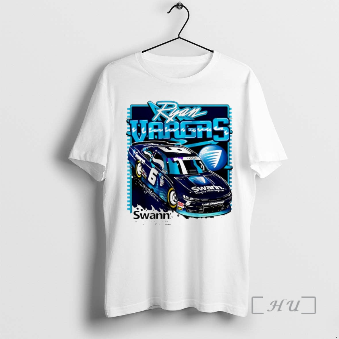 Officials Ryan Vargas Racing Car Swann Security Made Smarter - T-Shirt, Sweatshirt, Hoodie