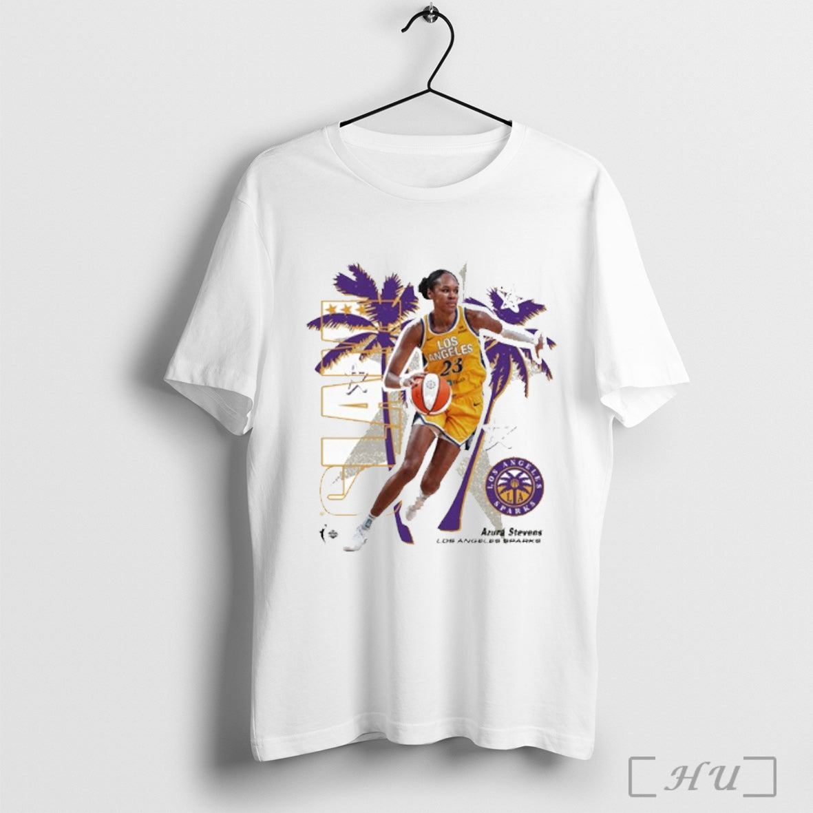 Officials Slam Los Angeles Sparks Azura Stevens T Shirt Unisex T-shirt, Sweatshirt, Hoodie, Long Sleeve Tee - T-Shirt, Sweatshirt, Hoodie