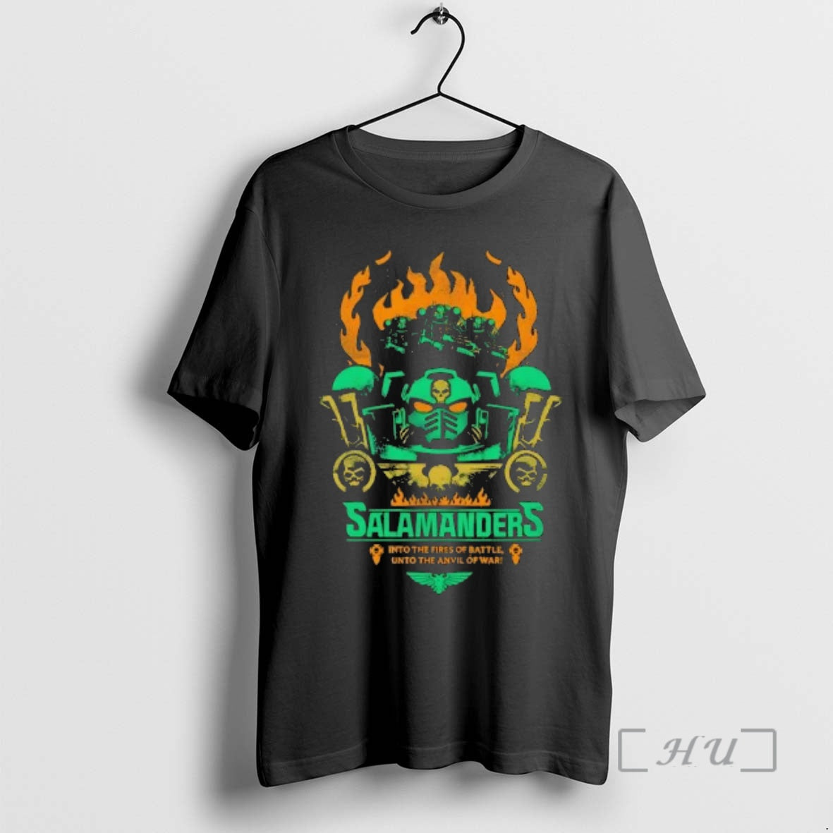 Officials Salamanders Fires Of Battle Unisex T-shirt, Sweatshirt, Hoodie, Long Sleeve Tee - T-Shirt, Sweatshirt, Hoodie