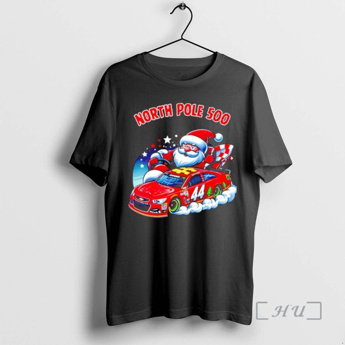 Officials Santa Claus Racing Car North Pole 500 Merry Christmas - T-Shirt, Sweatshirt, Hoodie