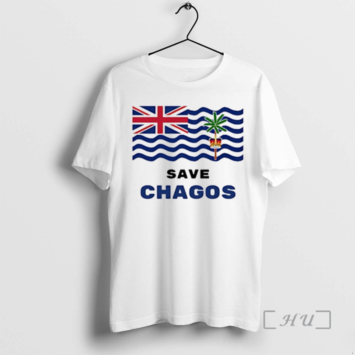 Officials Save Chagos Campaign British Indian Ocean Territory Flag - T-Shirt, Sweatshirt, Hoodie