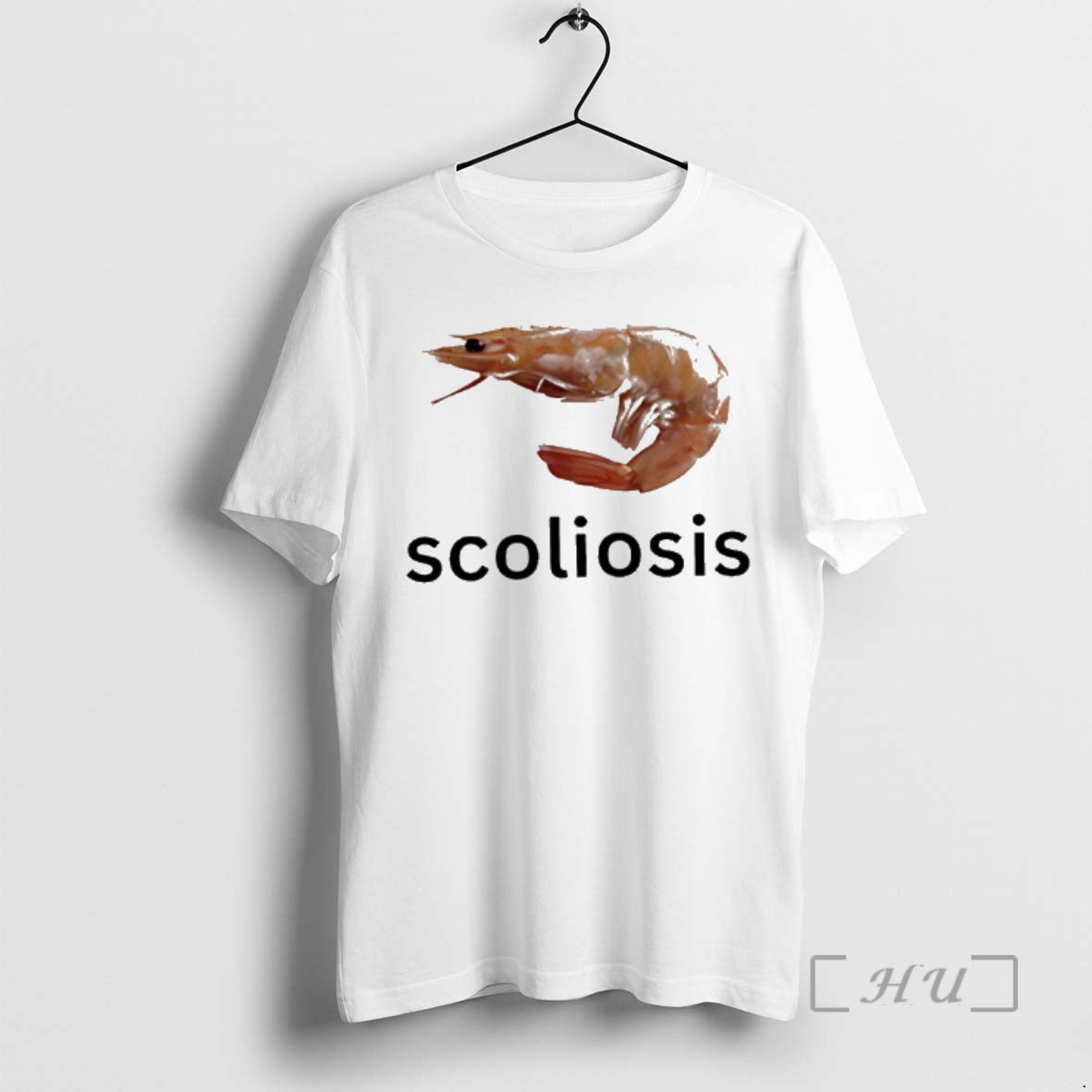 Officials Scoliosis Shrimp Meme Unisex T-shirt, Sweatshirt, Hoodie, Long Sleeve Tee - T-Shirt, Sweatshirt, Hoodie