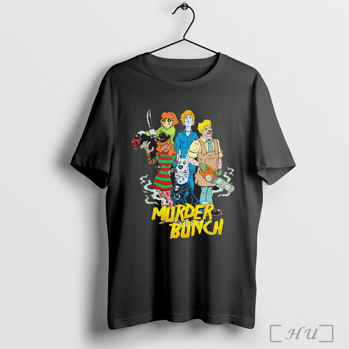 Officials Scooby Doo X Halloween Character Murder Bunch Vintage T Shirt Unisex T-shirt, Sweatshirt, Hoodie, Long Sleeve Tee - T-Shirt, Sweatshirt, Hoodie