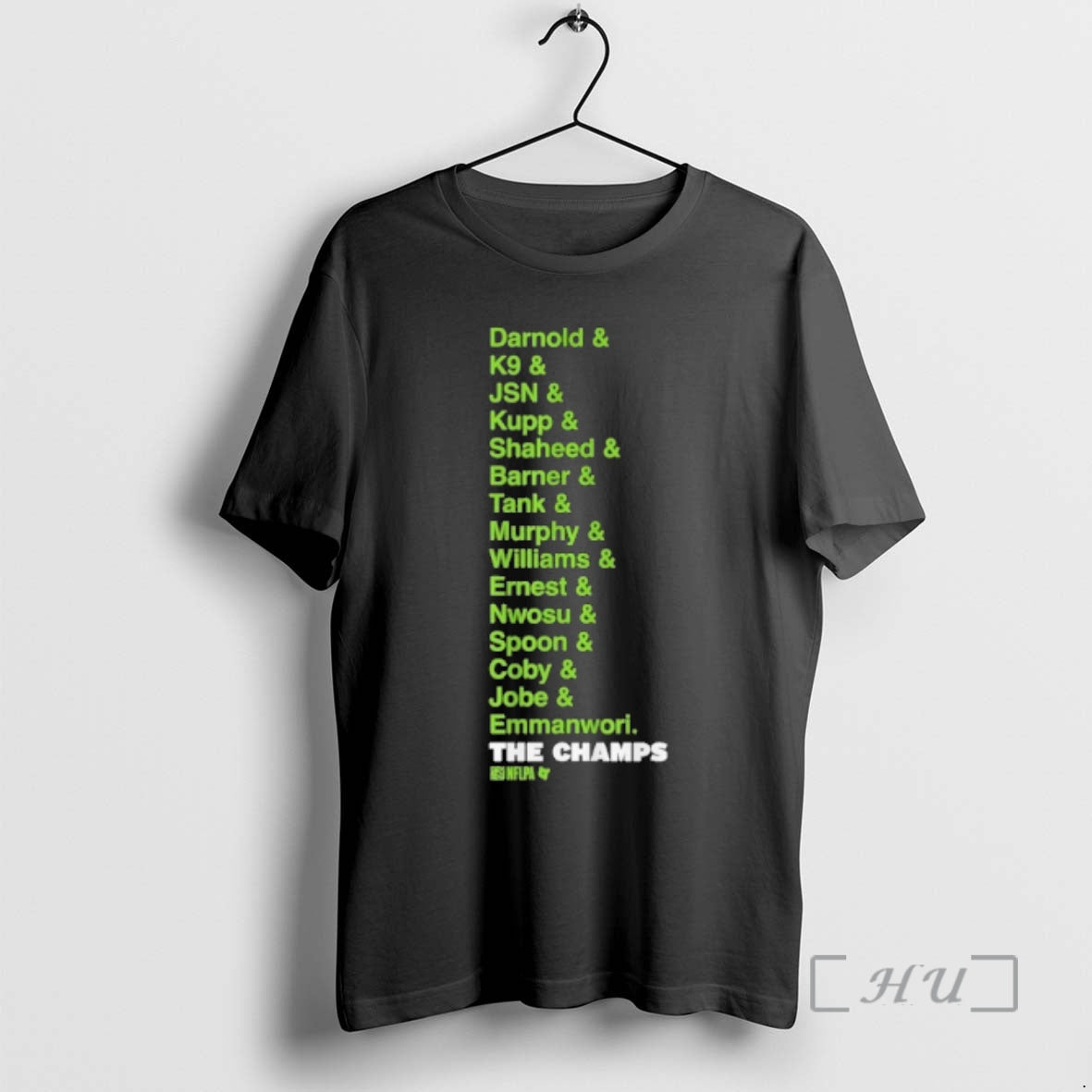 Officials Seattle Football World Champions List - T-Shirt, Sweatshirt, Hoodie