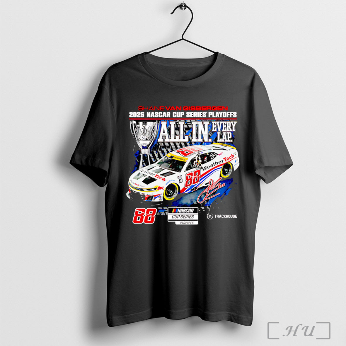 Officials Shane Van Gisbergen 2025 Playoff T Shirt Unisex T-shirt, Sweatshirt, Hoodie, Long Sleeve Tee - T-Shirt, Sweatshirt, Hoodie