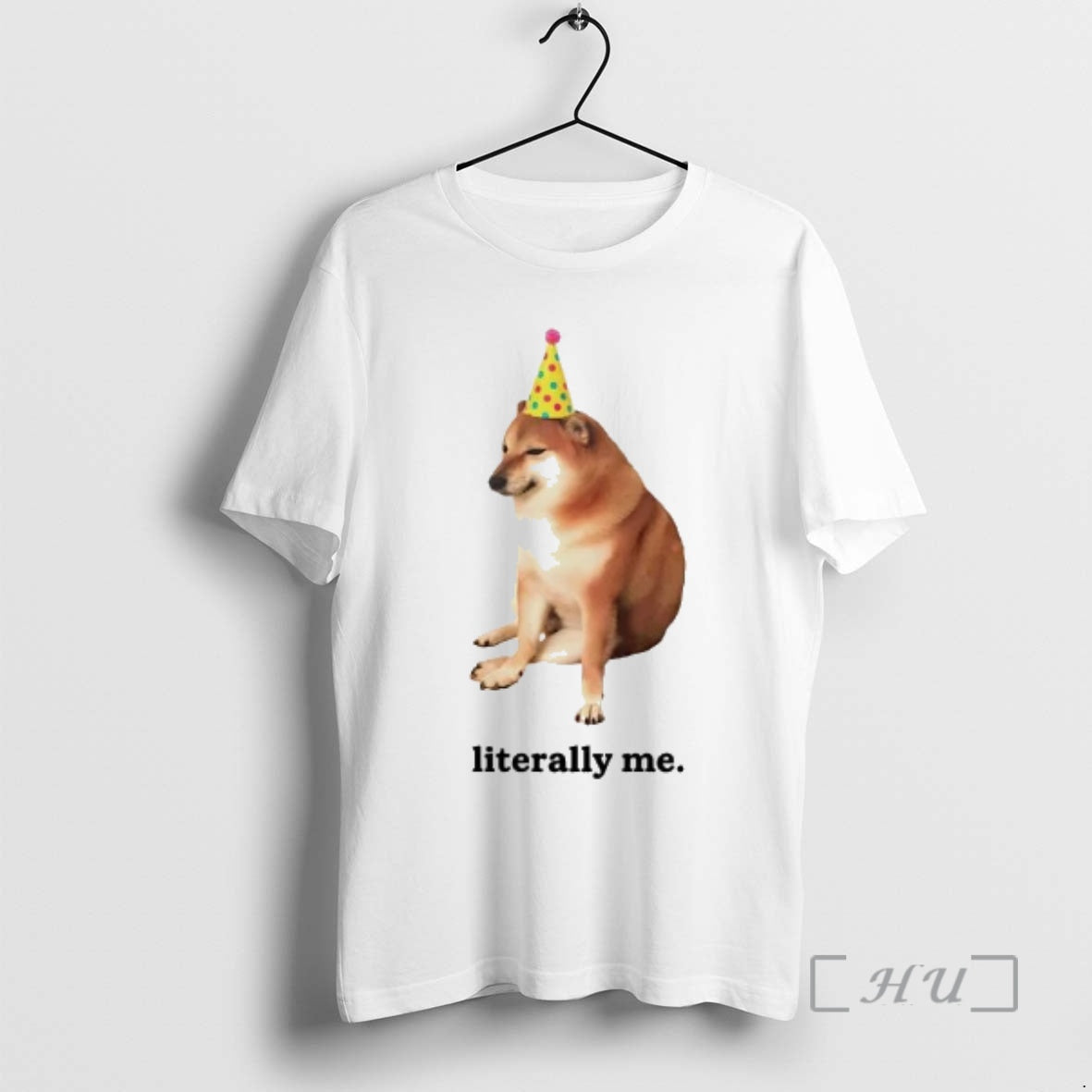 Officials Shiba Inu Meme Literally Me - T-Shirt, Sweatshirt, Hoodie