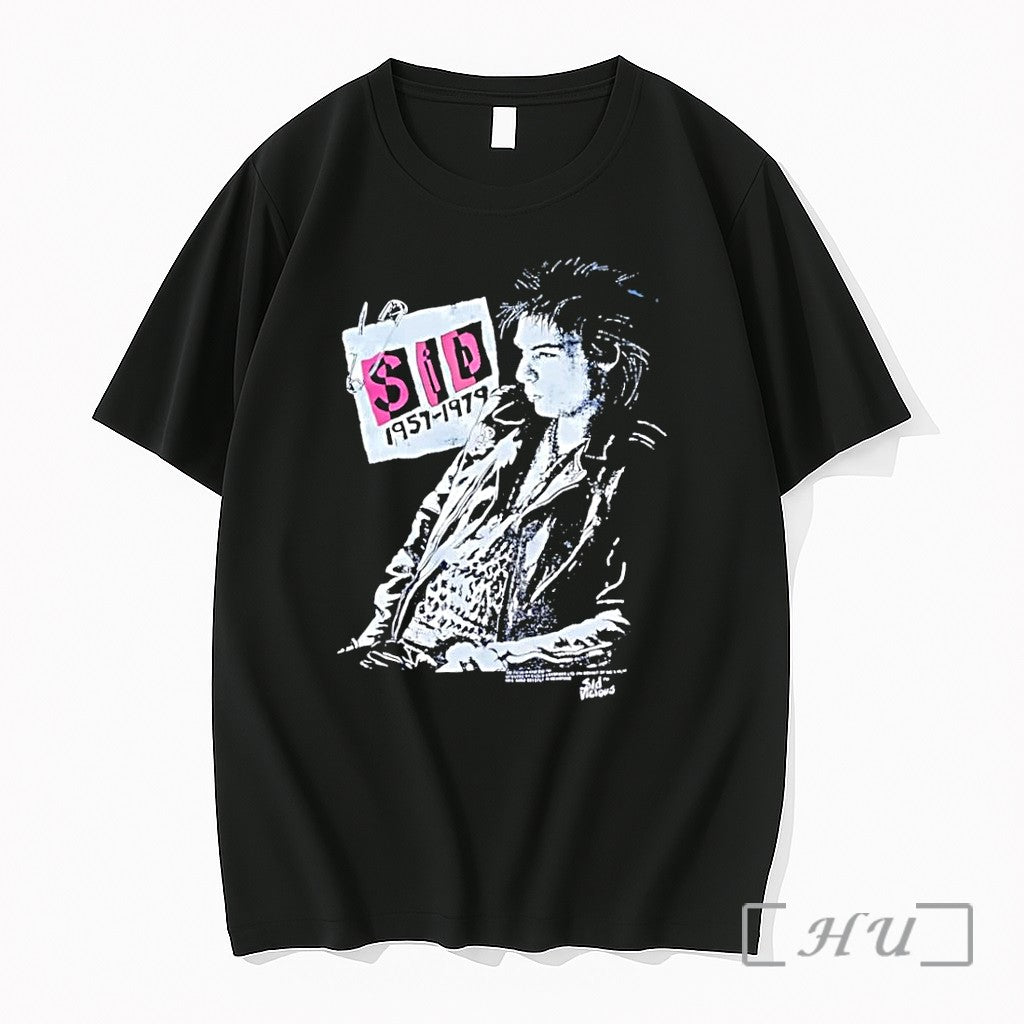Officials Sid Vicious 1957 1979 Safety Pin Tribute - Adult & Kids T-Shirts, Sweatshirts & Hoodies apparel design preview 1