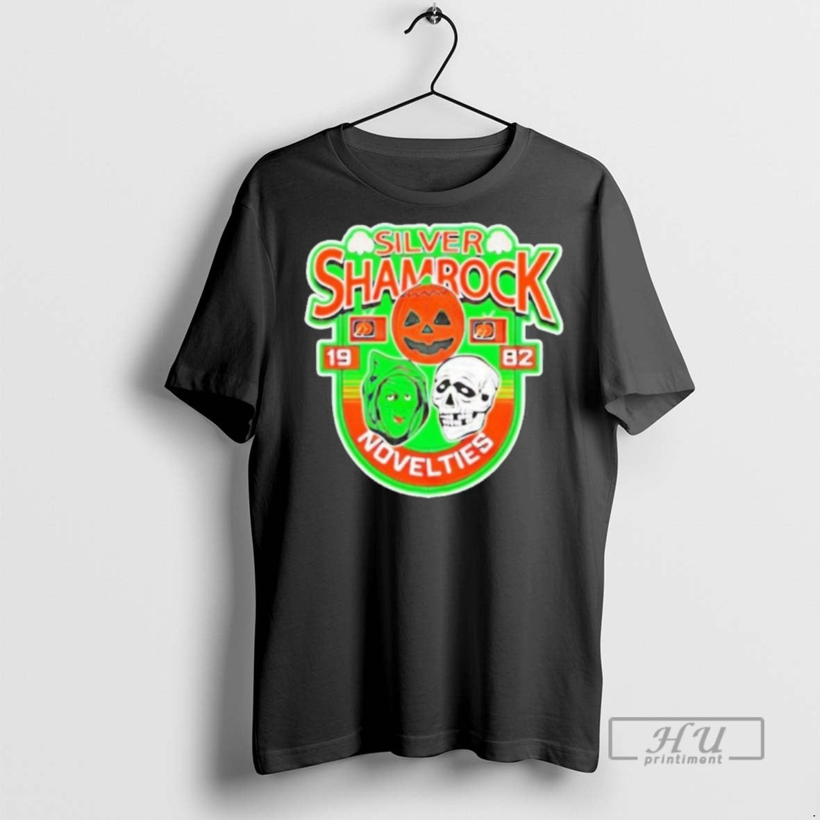 Officials Silver Shamrock Novelies Halloween T Shirts Unisex T-shirt, Sweatshirt, Hoodie, Long Sleeve Tee - T-Shirt, Sweatshirt, Hoodie