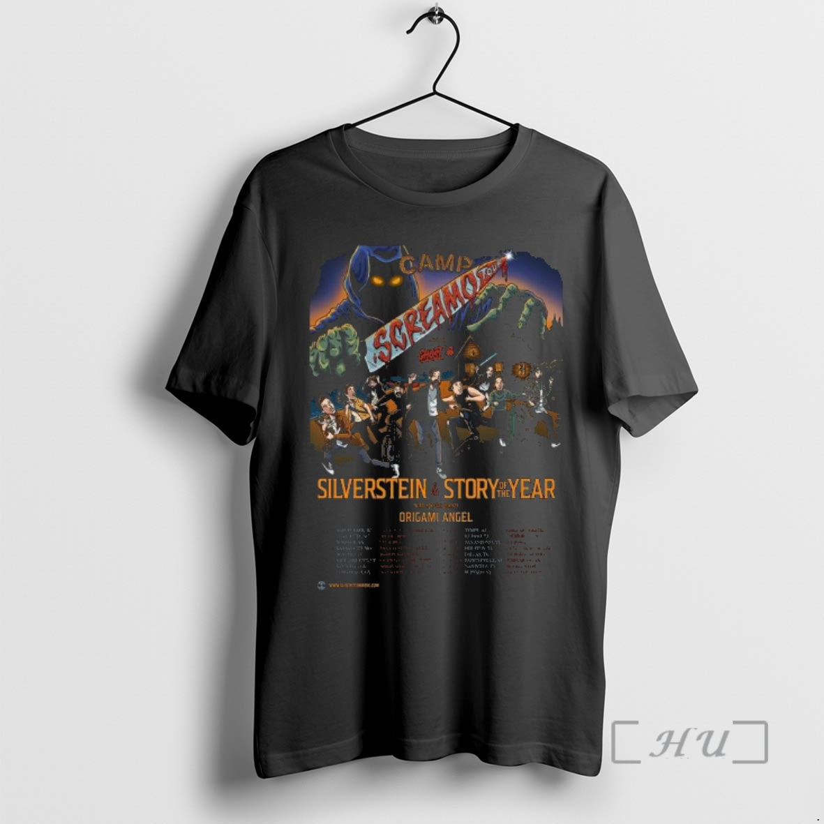 Officials Silverstein And Tory Of The Year Fall Tour 2026 Unisex T-shirt, Sweatshirt, Hoodie, Long Sleeve Tee - T-Shirt, Sweatshirt, Hoodie