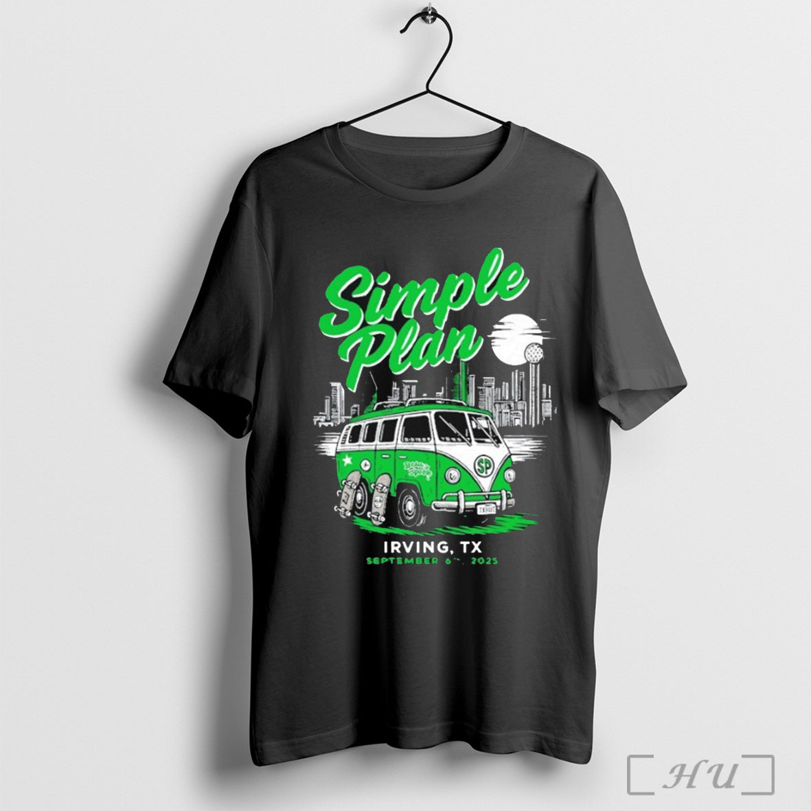 Officials Simple Plan The Pavilion At Toyota Music Factory Irving Tx Sep 06 2025 Unisex T-shirt, Sweatshirt, Hoodie, Long Sleeve Tee - T-Shirt, Sweatshirt, Hoodie