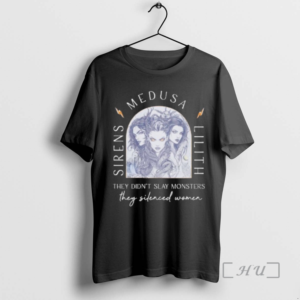 Officials Sirens Medusa Lilith They Didnt Slay Monsters They Silenced Women Premium T Shirts Sweater - T-Shirt, Sweatshirt, Hoodie