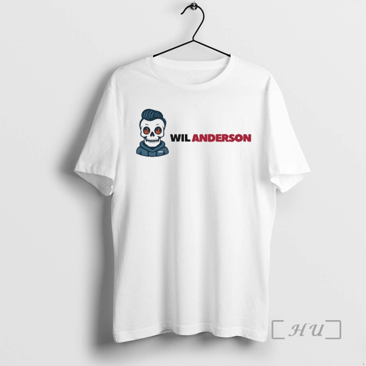 Officials Skeleton Wil Anderson Logo - T-Shirt, Sweatshirt, Hoodie