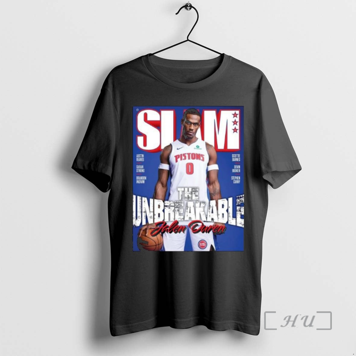Officials Slam 260 Cover Jalen Duren Magazine The Unbreakable Nba - T-Shirt, Sweatshirt, Hoodie
