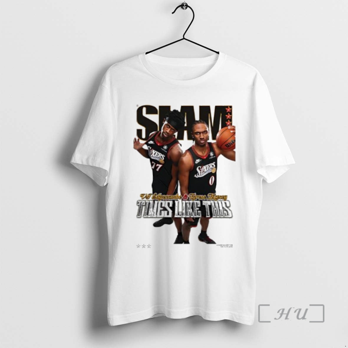 Officials Slam Tyrese Maxey And Vj Edgecombe Time Like This - T-Shirt, Sweatshirt, Hoodie