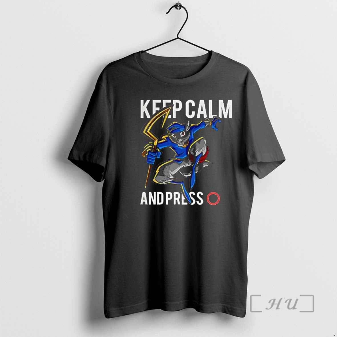 Officials Sly Cooper Keep Calm And Press O Video Game - T-Shirt, Sweatshirt, Hoodie