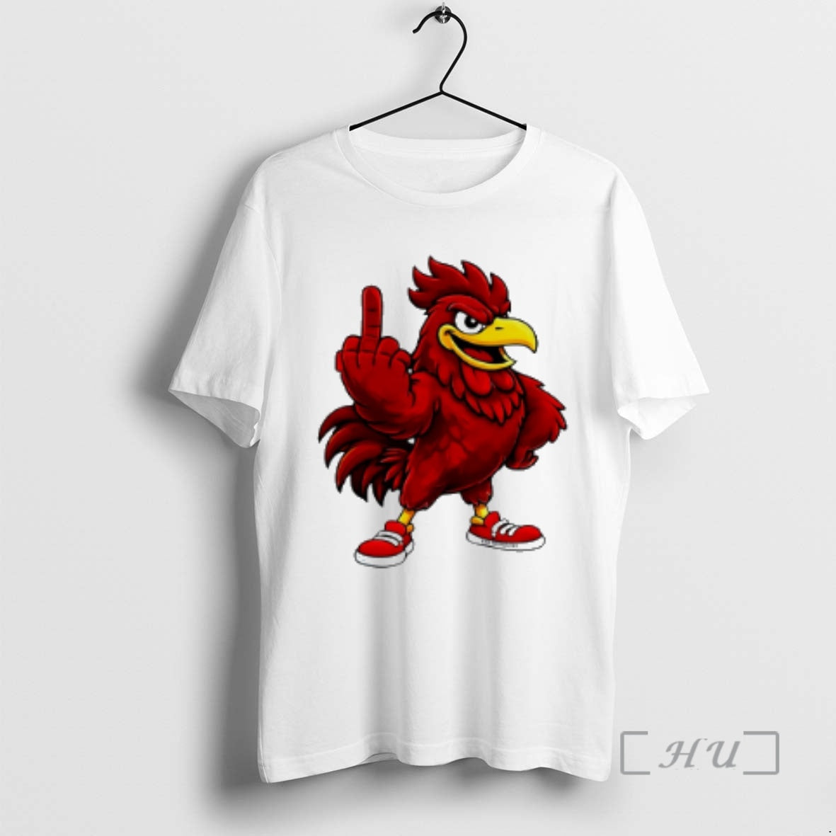 Officials South Carolina Gamecock Middle Finger Mascot - T-Shirt, Sweatshirt, Hoodie