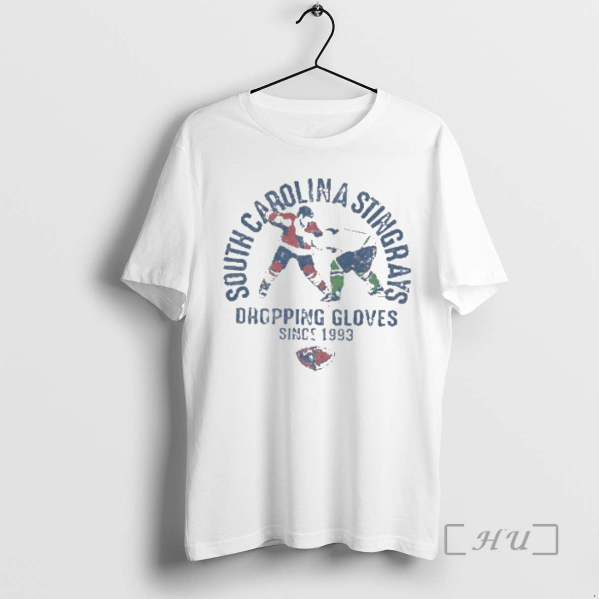 Officials South Carolina Stingrays Dropping Gloves - T-Shirt, Sweatshirt, Hoodie