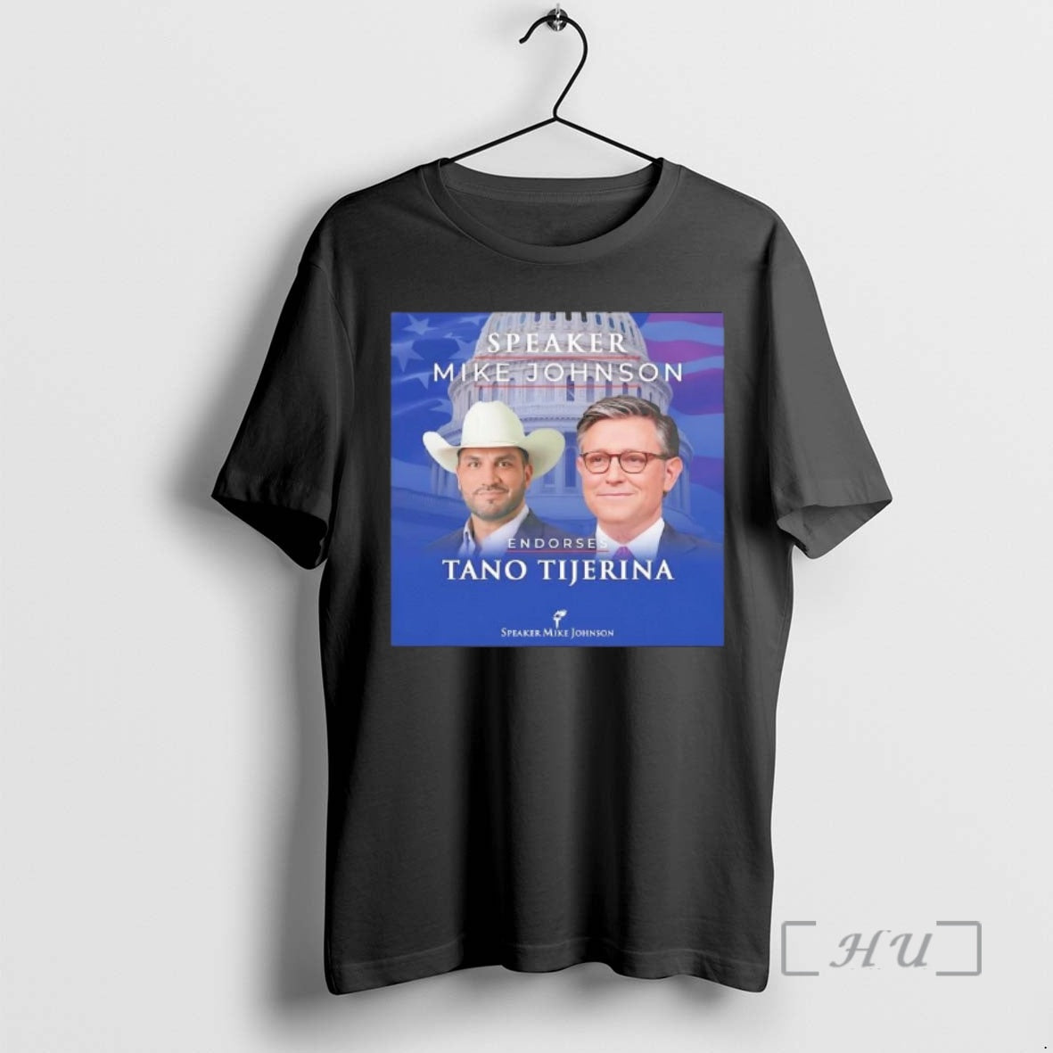 Officials Speaker Mike Johnson Endorses Tano Tijerina - T-Shirt, Sweatshirt, Hoodie