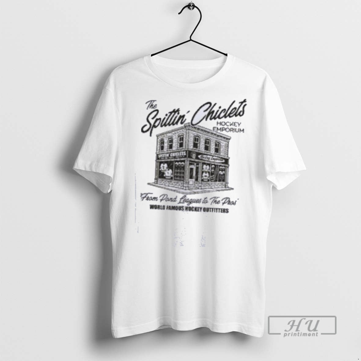 Officials Spittin Chiclets Hockey Emporium T Shirts Unisex T-shirt, Sweatshirt, Hoodie, Long Sleeve Tee - T-Shirt, Sweatshirt, Hoodie
