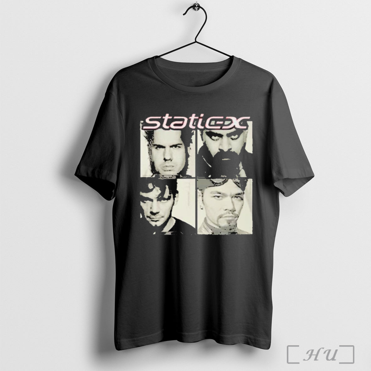 Officials Static X Wdt Square Faces T Shirt Unisex T-shirt, Sweatshirt, Hoodie, Long Sleeve Tee - T-Shirt, Sweatshirt, Hoodie