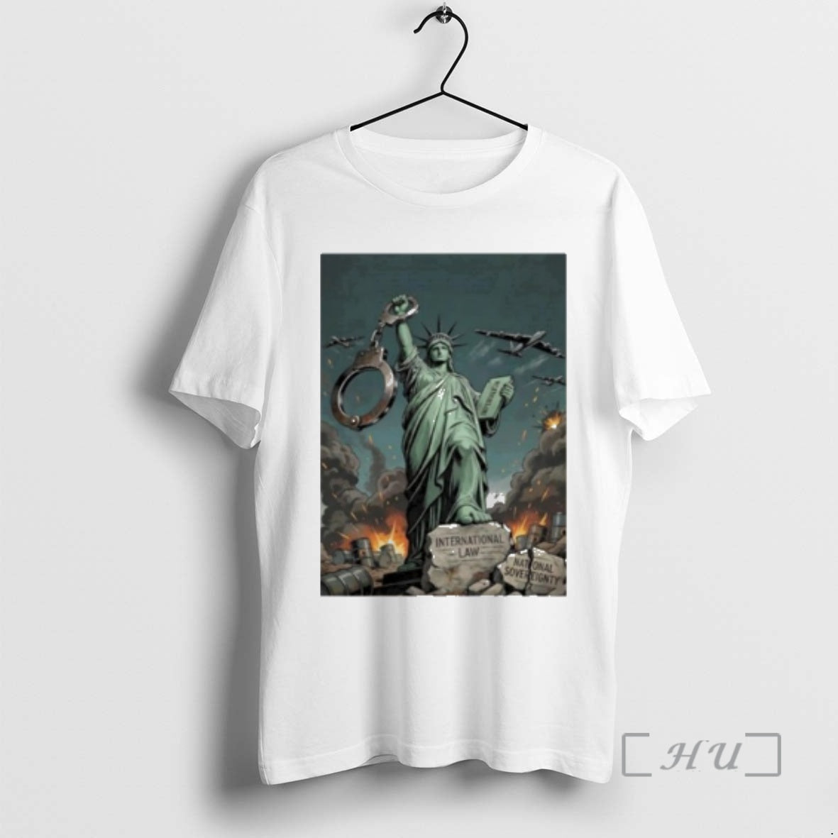 Officials Statue Of Liberty Imperialism International Law National Sovereignty - T-Shirt, Sweatshirt, Hoodie