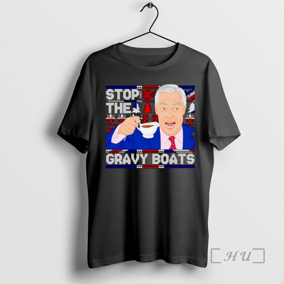 Officials Stop The Gravy Boats Ugly Christmas Ornaments - T-Shirt, Sweatshirt, Hoodie
