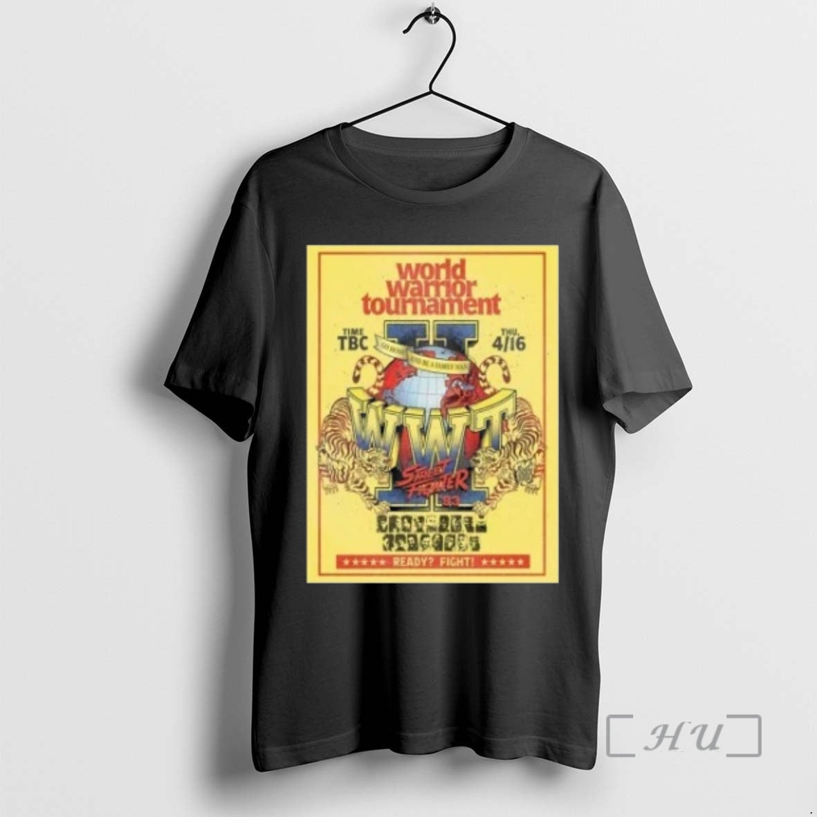 Officials Street Fighter Movie World Warrior Tournament Flyer Unisex T-shirt, Sweatshirt, Hoodie, Long Sleeve Tee - T-Shirt, Sweatshirt, Hoodie