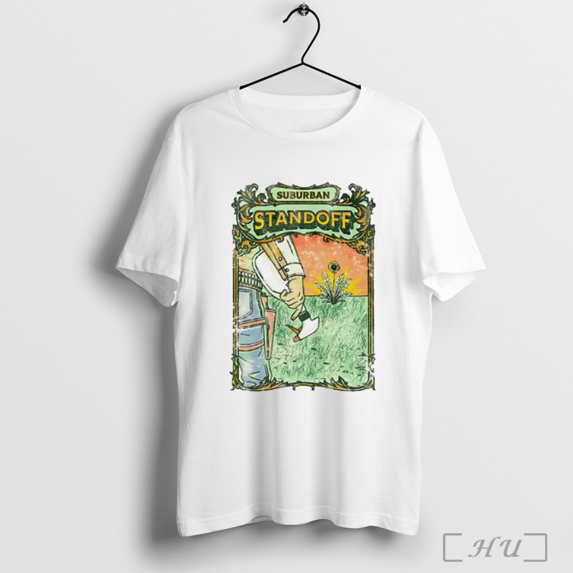 Officials Suburban Standoff Art T Shirt Unisex T-shirt, Sweatshirt, Hoodie, Long Sleeve Tee - T-Shirt, Sweatshirt, Hoodie