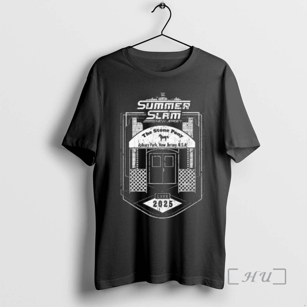 Officials Summer Slam New Jersey The Stone Pony 2025 Circle Black Premium T Shirts Sweater sports jersey product view 1