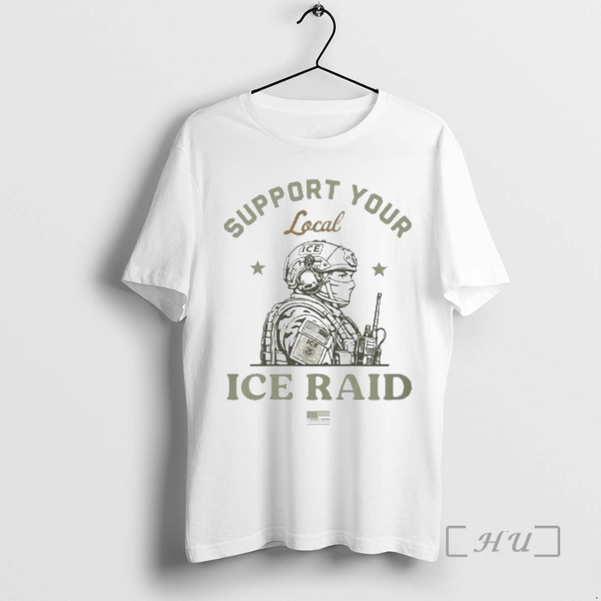 Officials Support Your Local Ice Raid 2025 - T-Shirt, Sweatshirt, Hoodie
