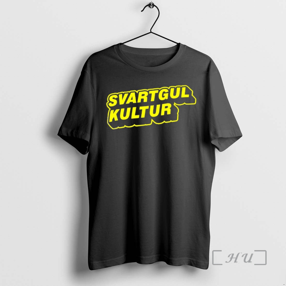 Officials Svartgul Kultur Unisex T-shirt, Sweatshirt, Hoodie, Long Sleeve Tee - T-Shirt, Sweatshirt, Hoodie