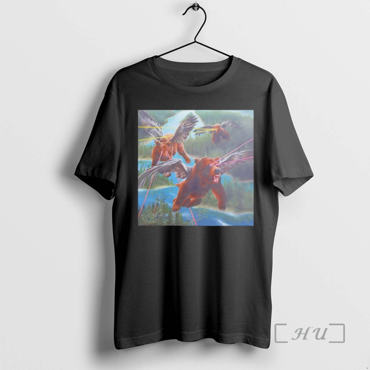 Officials Synnibarr Lazer Bears Graphic - T-Shirt, Sweatshirt, Hoodie