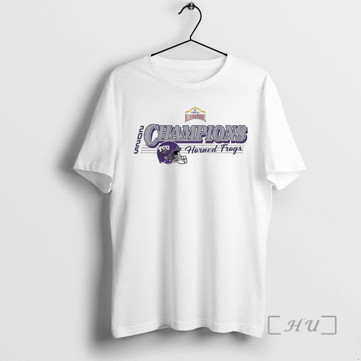 Officials Tcu Horned Frogs 2025 Alamo Bowl Champions Helmet - T-Shirt, Sweatshirt, Hoodie
