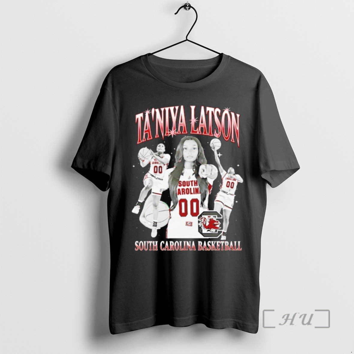 Officials Taniya Latson South Carolina Gamecocks Basketball Illustrated Unisex T-shirt, Sweatshirt, Hoodie, Long Sleeve Tee - T-Shirt, Sweatshirt, Hoodie